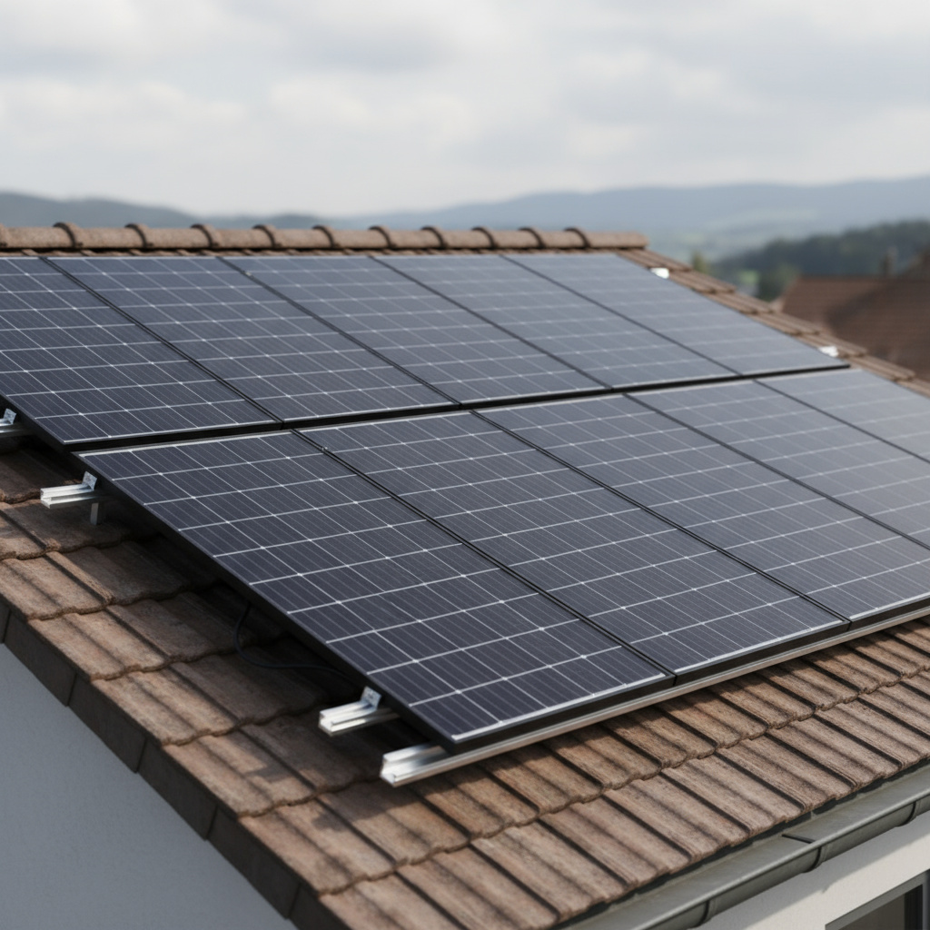 Photovoltaik auf Wohnhaus